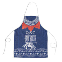 Queen Salote College 100 Years Anniversary Apron Tonga QSC Royal Blue LT7 Royal Blue - Polynesian Pride