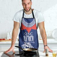 Queen Salote College 100 Years Anniversary Apron Tonga QSC Royal Blue LT7 - Polynesian Pride