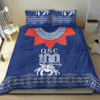 Queen Salote College 100 Years Anniversary Bedding Set Tonga QSC Royal Blue LT7 - Polynesian Pride