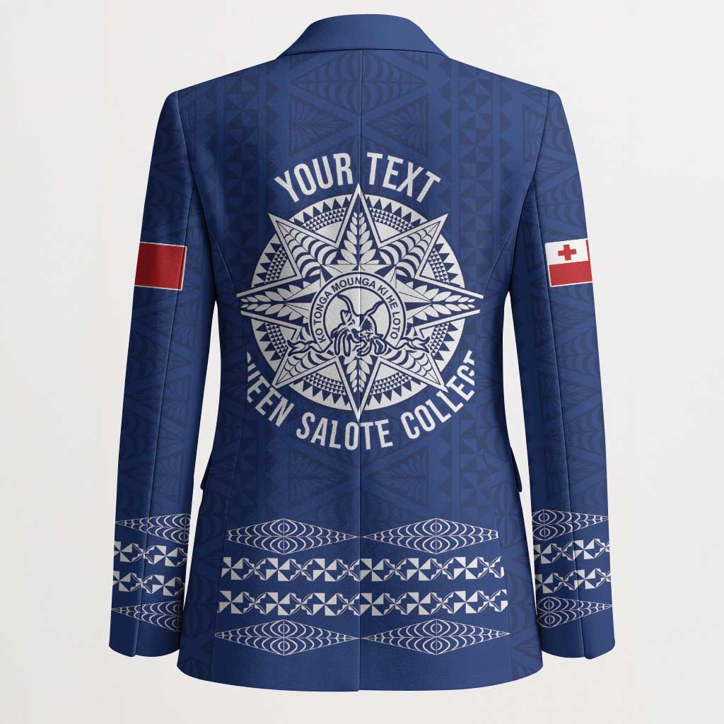 Queen Salote College 100 Years Anniversary Personalized Blazer Tonga QSC Royal Blue LT7 - Polynesian Pride