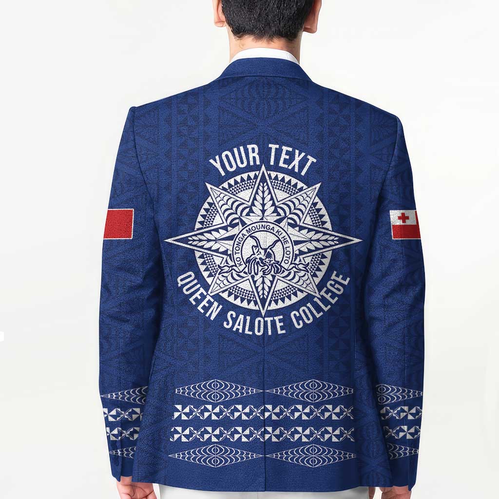 Queen Salote College 100 Years Anniversary Personalized Blazer Tonga QSC Royal Blue LT7 - Polynesian Pride