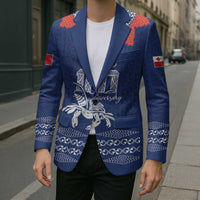 Queen Salote College 100 Years Anniversary Personalized Blazer Tonga QSC Royal Blue LT7 - Polynesian Pride