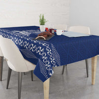 Queen Salote College 100 Years Anniversary Tablecloth Tonga QSC Royal Blue LT7 - Polynesian Pride
