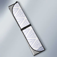 Queen Salote College 100 Years Anniversary Auto Sun Shade Tonga QSC White LT7 - Polynesian Pride