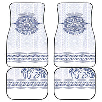 Queen Salote College 100 Years Anniversary Personalized Car Mats Tonga QSC White LT7 - Polynesian Pride