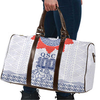 Queen Salote College 100 Years Anniversary Travel Bag Tonga QSC White LT7 - Polynesian Pride