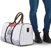 Queen Salote College 100 Years Anniversary Travel Bag Tonga QSC White LT7 - Polynesian Pride