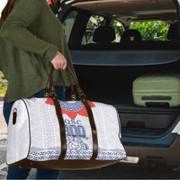 Queen Salote College 100 Years Anniversary Travel Bag Tonga QSC White LT7 - Polynesian Pride