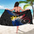 Personalised Philippines Tribal Sarong Mix Plumeria - Flag Colors LT7 - Polynesian Pride