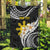 Personalised Philippines Tribal Garden Flag Mix Plumeria LT7 Garden Flag Black - Polynesian Pride