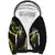 Hawaii Aloha Kakau Sherpa Hoodie Puakenikeni and Maile Lei Twist