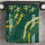 Hawaii Aloha Kakau Bedding Set Green Puakenikeni and Maile Lei Twist