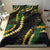 Hawaii Puakenikeni - Maile Lei Bedding Set Obsidian Black