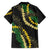 Hawaii Puakenikeni - Maile Lei Hawaiian Shirt Obsidian Black