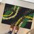 Hawaii Puakenikeni - Maile Lei Rubber Doormat Obsidian Black