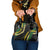 Hawaii Puakenikeni - Maile Lei Shoulder Handbag Obsidian Black