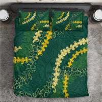 Hawaii Puakenikeni - Maile Lei Bedding Set Sage Green LT7 Sage Green - Polynesian Pride