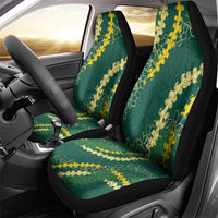 Hawaii Puakenikeni - Maile Lei Car Seat Cover Sage Green LT7 - Polynesian Pride