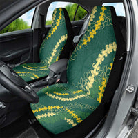 Hawaii Puakenikeni - Maile Lei Car Seat Cover Sage Green LT7 - Polynesian Pride