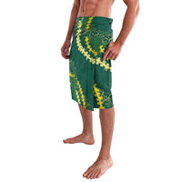Hawaii Puakenikeni - Maile Lei Lavalava Sage Green LT7 - Polynesian Pride