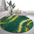 Hawaii Puakenikeni - Maile Lei Round Carpet Sage Green