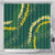 Hawaii Puakenikeni - Maile Lei Shower Curtain Sage Green