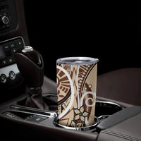Samoa Siapo Classic Motif Tumbler Cup Manuia le tutoatasi o Samoa Independence LT7 - Polynesian Pride