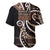 Samoa Siapo Classic Motif Baseball Jersey Manuia le tuto’atasi o Samoa Independence Black Style