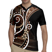 Samoa Siapo Classic Motif Rugby Jersey Manuia le tutoatasi o Samoa Independence Black Style LT7 - Polynesian Pride