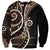 Samoa Siapo Classic Motif Sweatshirt Manuia le tuto’atasi o Samoa Independence Black Style