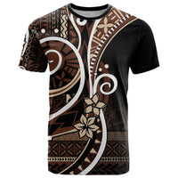 Samoa Siapo Classic Motif T Shirt Manuia le tutoatasi o Samoa Independence Black Style LT7 Black - Polynesian Pride