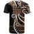 Samoa Siapo Classic Motif T Shirt Manuia le tuto’atasi o Samoa Independence Black Style