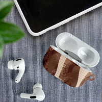 Polynesian Tribal Pattern Patchwork Picturesque AirPods Case Mocha LT7 - Polynesian Pride