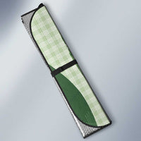 Polynesian Tribal Pattern Patchwork Picturesque Auto Sun Shade Sage Green LT7 - Polynesian Pride