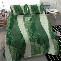 Polynesian Tribal Pattern Patchwork Picturesque Bedding Set Sage Green LT7 - Polynesian Pride