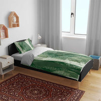 Polynesian Tribal Pattern Patchwork Picturesque Bedding Set Sage Green LT7 - Polynesian Pride