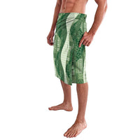 Polynesian Tribal Pattern Patchwork Picturesque Lavalava Sage Green LT7 - Polynesian Pride