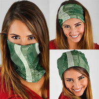Polynesian Tribal Pattern Patchwork Picturesque Neck Gaiter Sage Green LT7 - Polynesian Pride