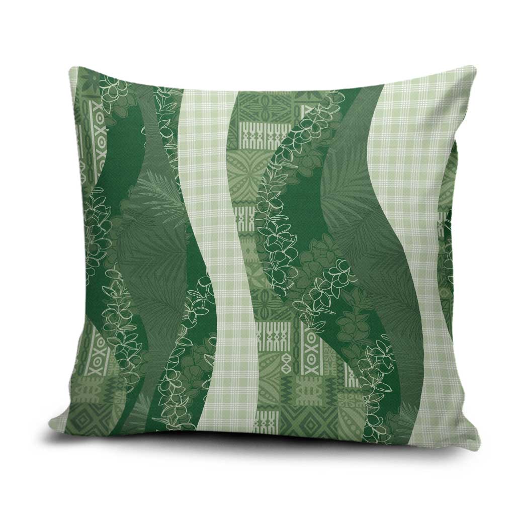 Polynesian Tribal Pattern Patchwork Picturesque Pillow Cover Sage Green LT7 Sage Green - Polynesian Pride