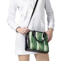 Polynesian Tribal Pattern Patchwork Picturesque Shoulder Handbag Sage Green LT7 - Polynesian Pride