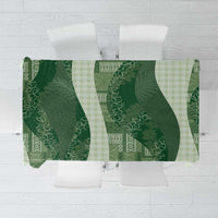 Polynesian Tribal Pattern Patchwork Picturesque Tablecloth Sage Green LT7 Sage Green - Polynesian Pride