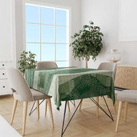 Polynesian Tribal Pattern Patchwork Picturesque Tablecloth Sage Green LT7 - Polynesian Pride