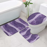 Polynesian Tribal Pattern Patchwork Picturesque Bathroom Set Deep Violet LT7 - Polynesian Pride
