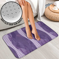 Polynesian Tribal Pattern Patchwork Picturesque Bathroom Set Deep Violet LT7 - Polynesian Pride