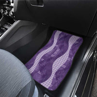 Polynesian Tribal Pattern Patchwork Picturesque Car Mats Deep Violet LT7 - Polynesian Pride