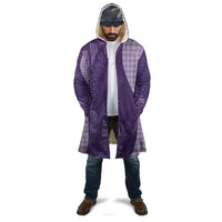 Polynesian Tribal Pattern Patchwork Picturesque Cloak Deep Violet LT7 - Polynesian Pride