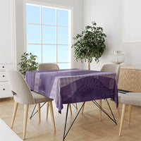 Polynesian Tribal Pattern Patchwork Picturesque Tablecloth Deep Violet LT7 - Polynesian Pride