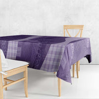 Polynesian Tribal Pattern Patchwork Picturesque Tablecloth Deep Violet LT7 - Polynesian Pride