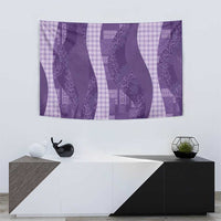 Polynesian Tribal Pattern Patchwork Picturesque Tapestry Deep Violet LT7 - Polynesian Pride