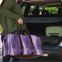 Polynesian Tribal Pattern Patchwork Picturesque Travel Bag Deep Violet LT7 - Polynesian Pride